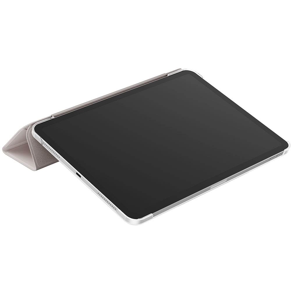 UNIQ 新加坡 Camden Lite 磁吸設計帶筆槽多功能極簡透明保護套 iPad Air 13吋 (M4/M3/M2共用) ｜亞瑟3C生活