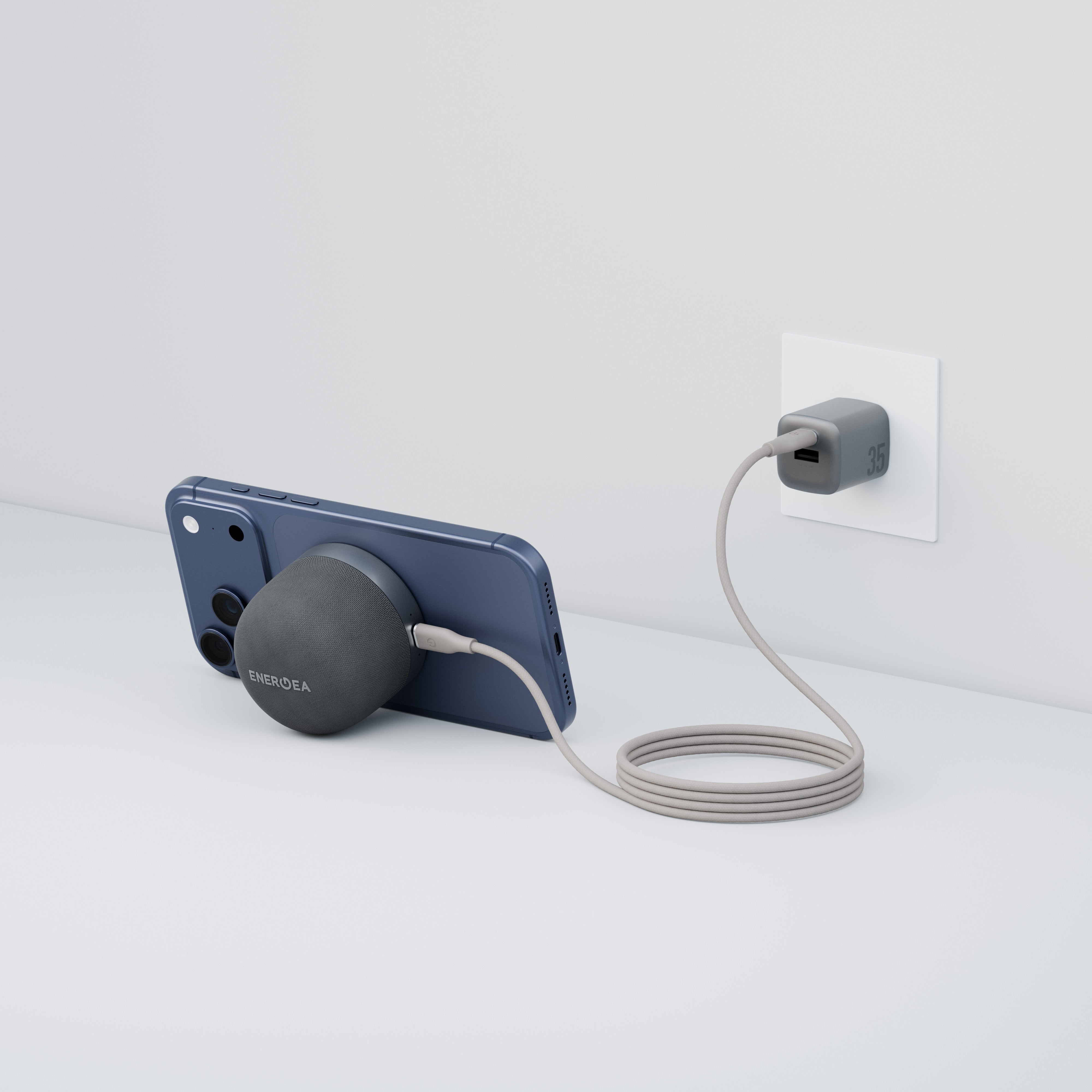 ENERGEA 新加坡 MagAudio Go Plus 磁吸隨身音箱 (附繩帶)