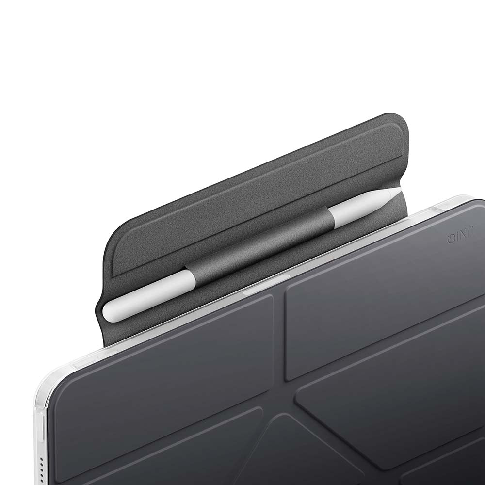 UNIQ 新加坡 Camden Lite 磁吸設計帶筆槽多功能極簡透明保護套 iPad Air 13吋 (M4/M3/M2共用) ｜亞瑟3C生活