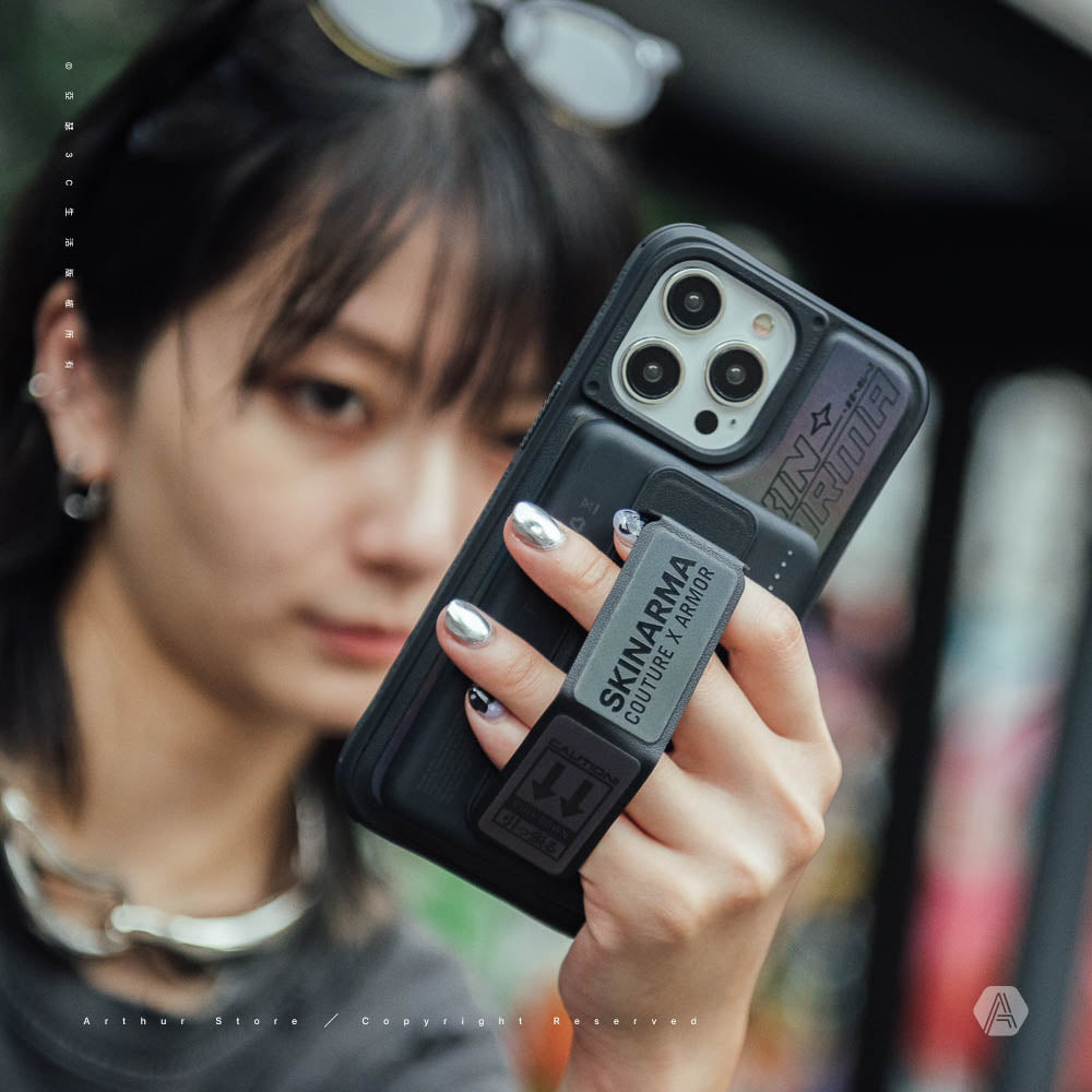 盒損福利品 - Kira Kobai 磁吸充電支架防摔手機殼 iPhone 15 系列