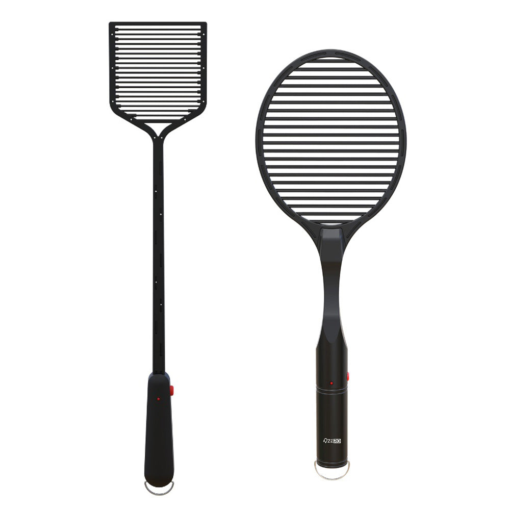 ZAPPER+阿嬤ㄟ第一支電蠅拍｜全球首創，靜電瞬吸不髒手，彎折水洗零死角，輕鬆告別蟲蟲危機！