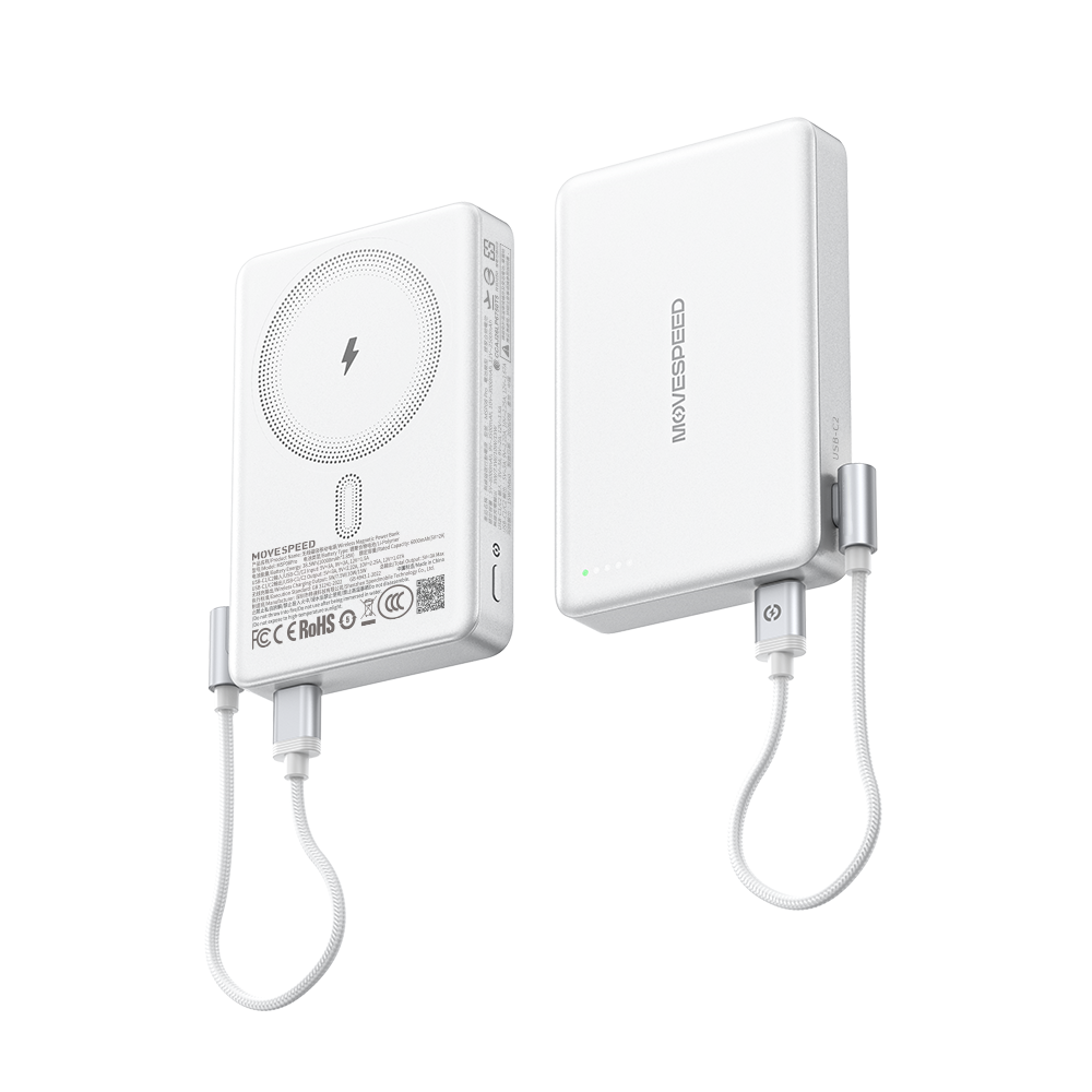 10000mAh 無線磁吸安全行動電源｜CCC 認證 & WH 標示