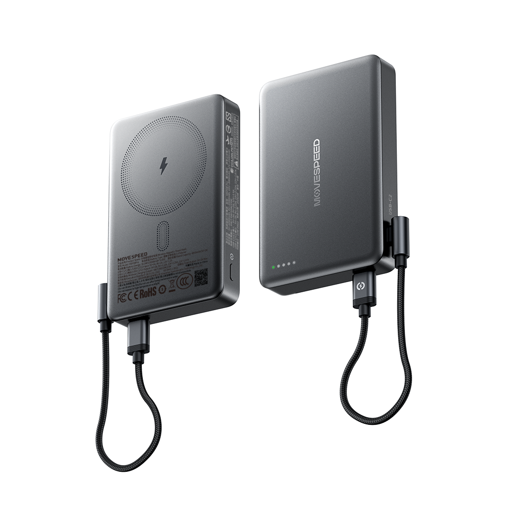 10000mAh 無線磁吸安全行動電源｜CCC 認證 & WH 標示