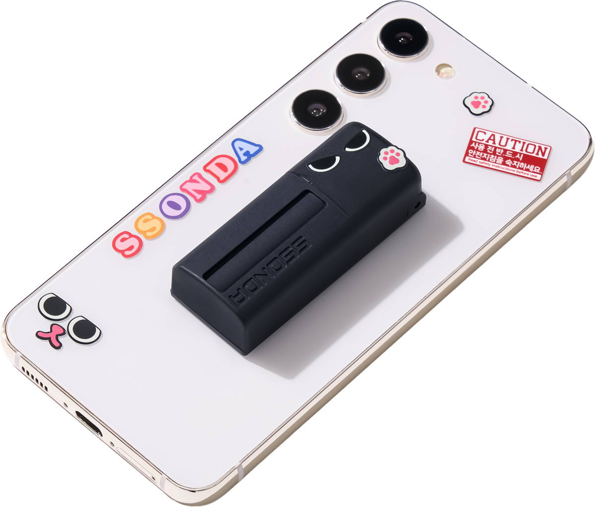SSONDA 防狼噴射器 POP吊飾款 / TOK支架款 TOK支架款-黑 * 1入 ｜亞瑟3C生活