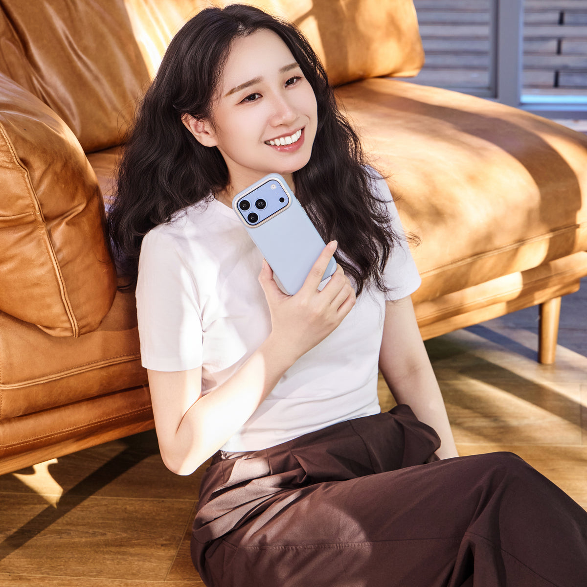 Lyden 耐刮皮革磁吸保護殼/手機殼 iPhone 18 系列