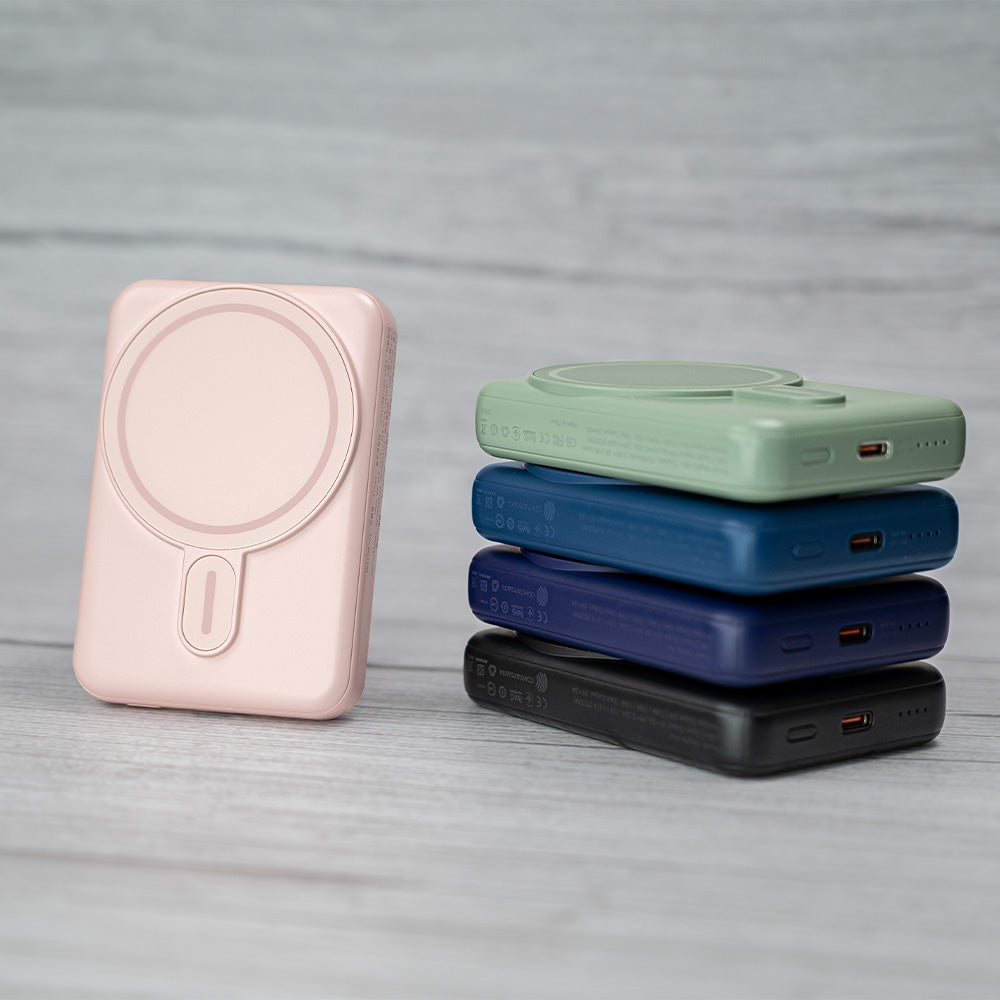 MagPac Mini 10000mAh 磁吸無線快充帶支架行動電源