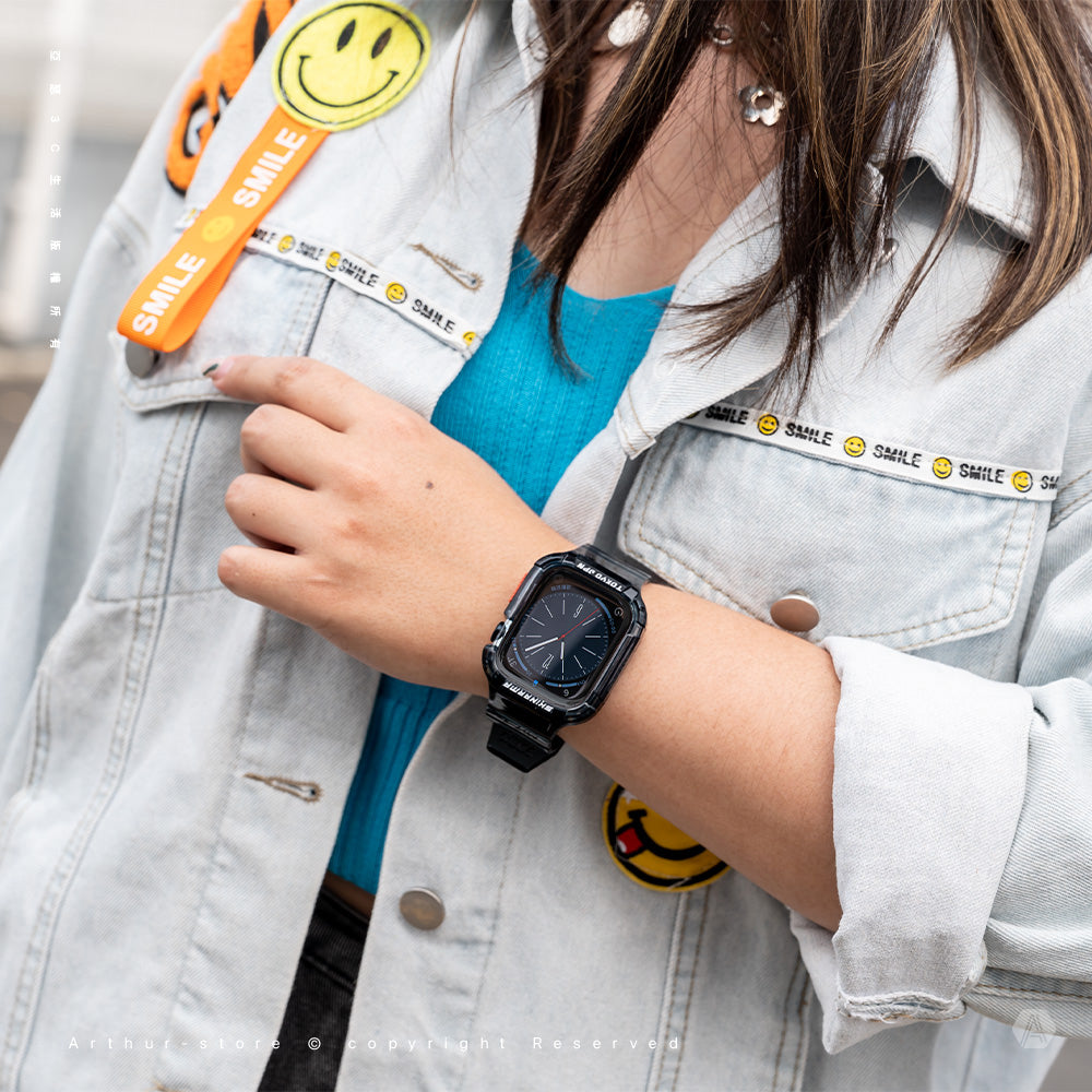 Saido Apple Watch 街頭潮流一體成形錶帶