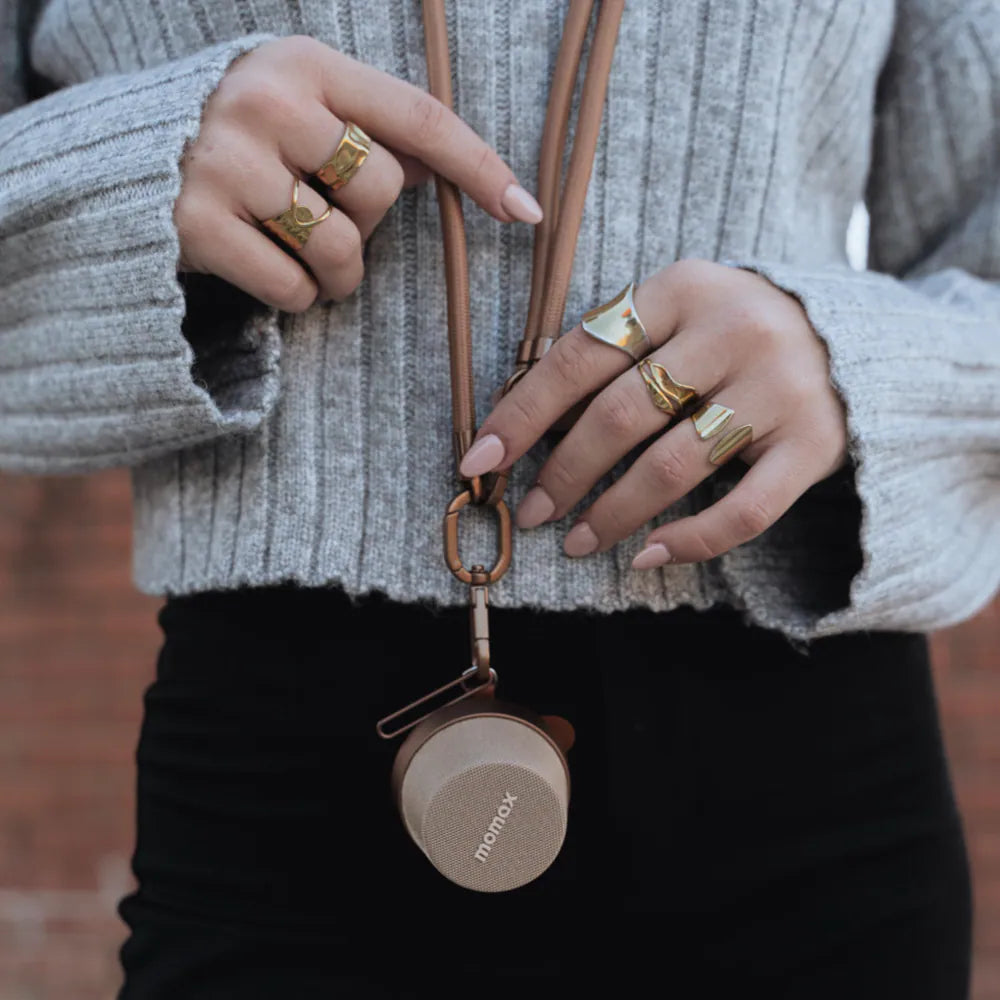 1-Vibe Go 迷你磁吸支架無線音箱掛繩套裝組