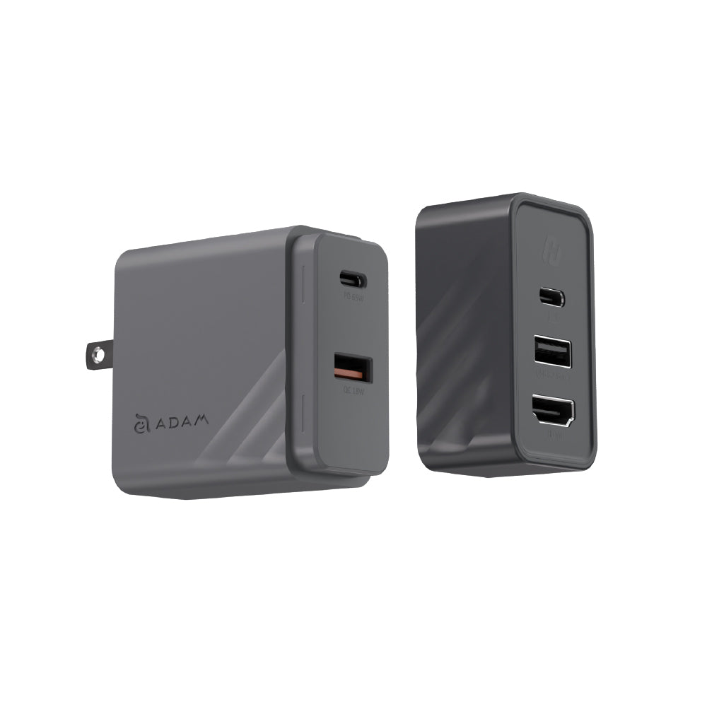 GaN Hub 65W 氮化鎵影像傳輸電源供應器
