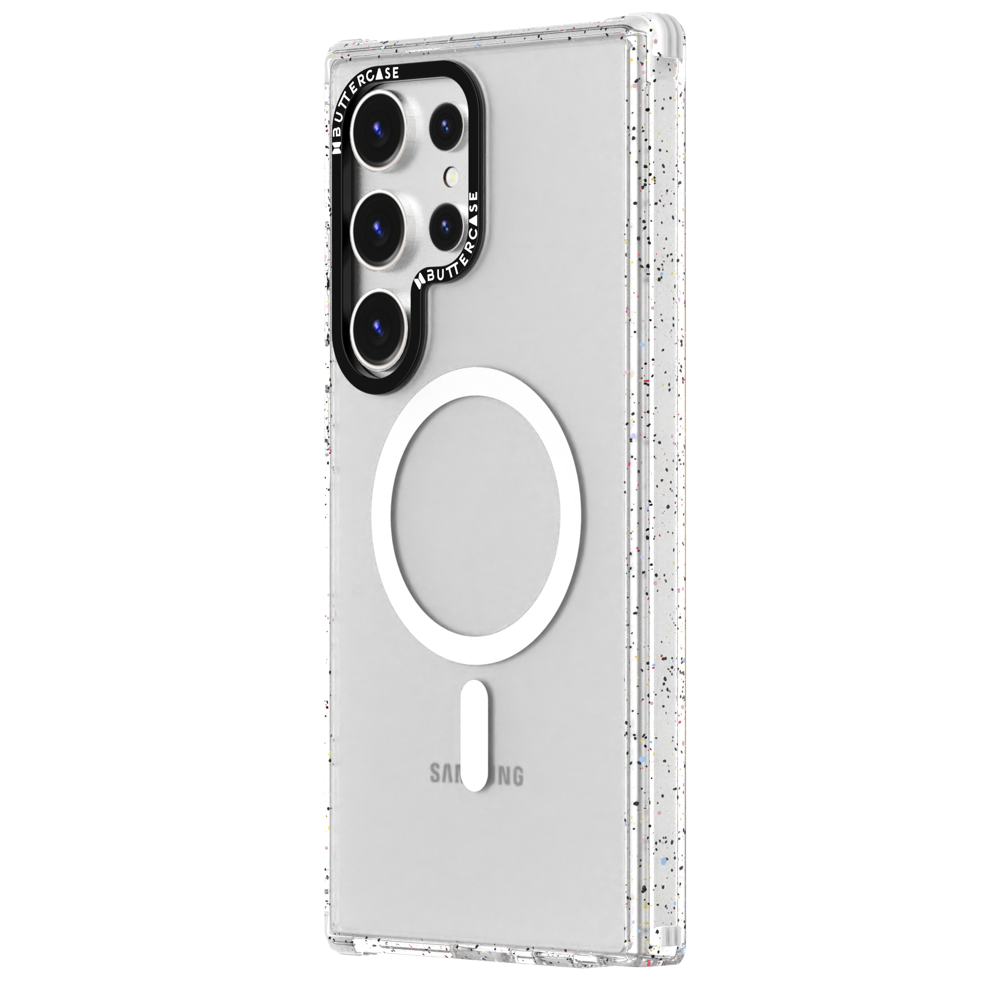Inspire 磁吸防摔手機殼 白邊 Galaxy S24 Ultra