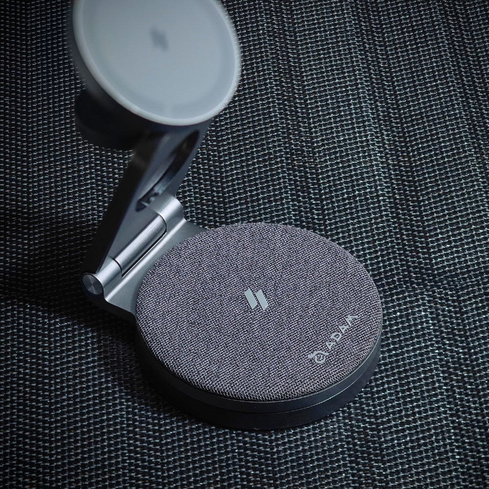Mag 360 Qi2 雙15W三合一旅行磁吸無線充電座