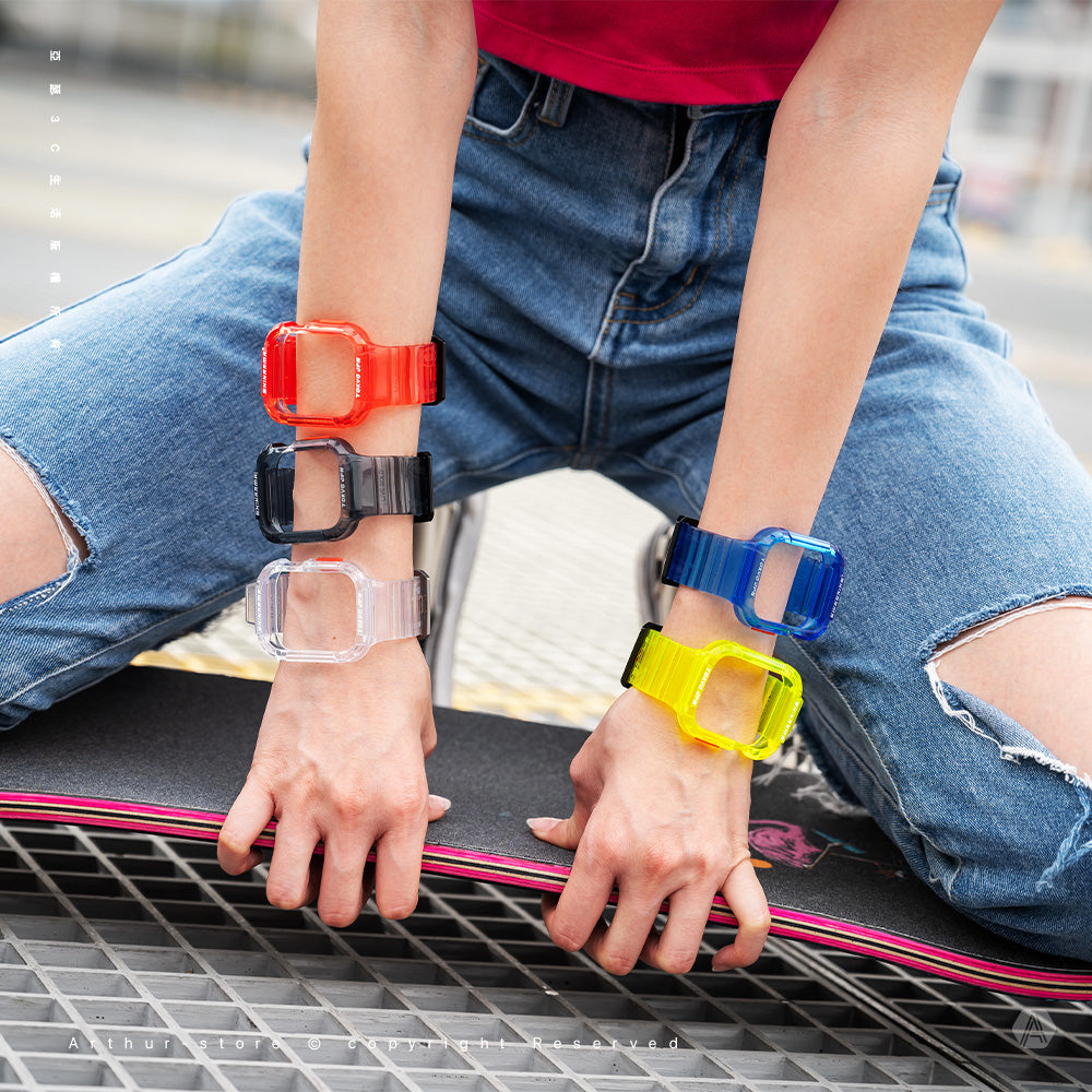 Saido Apple Watch 街頭潮流一體成形錶帶