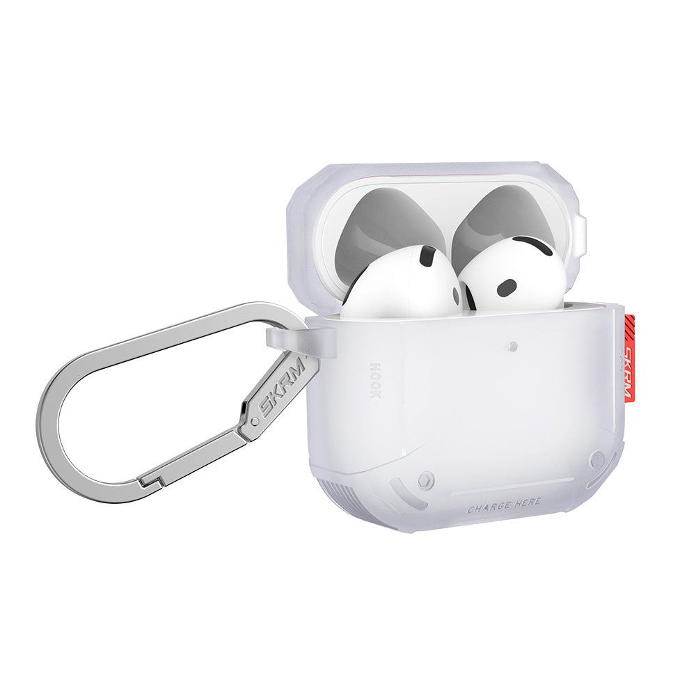 Mecha CE 未來元素耳機保護套(附掛鉤) AirPods 第4代 Mecha CE 未來元素耳機保護套(附掛鉤) AirPods 第4代