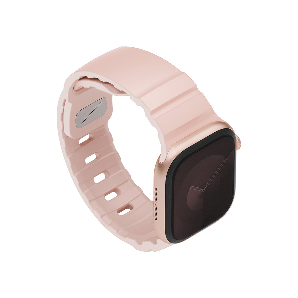 Alton Apple Watch 防水矽膠雙色錶帶