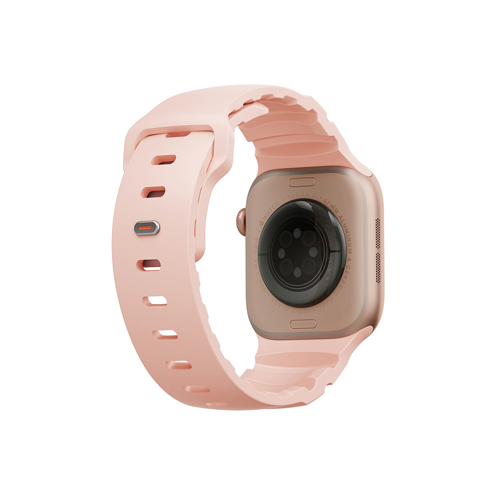 Alton Apple Watch 防水矽膠雙色錶帶