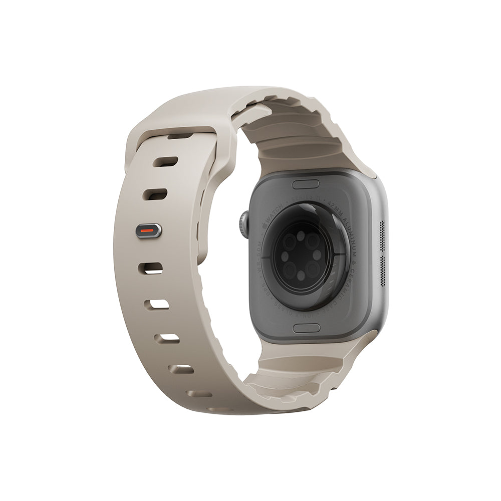 Alton Apple Watch 防水矽膠雙色錶帶