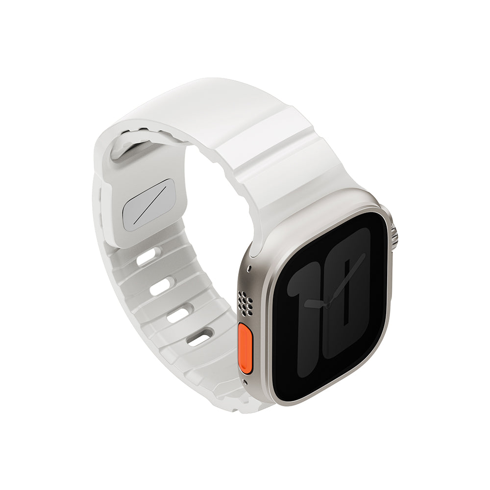 Alton Apple Watch 防水矽膠雙色錶帶