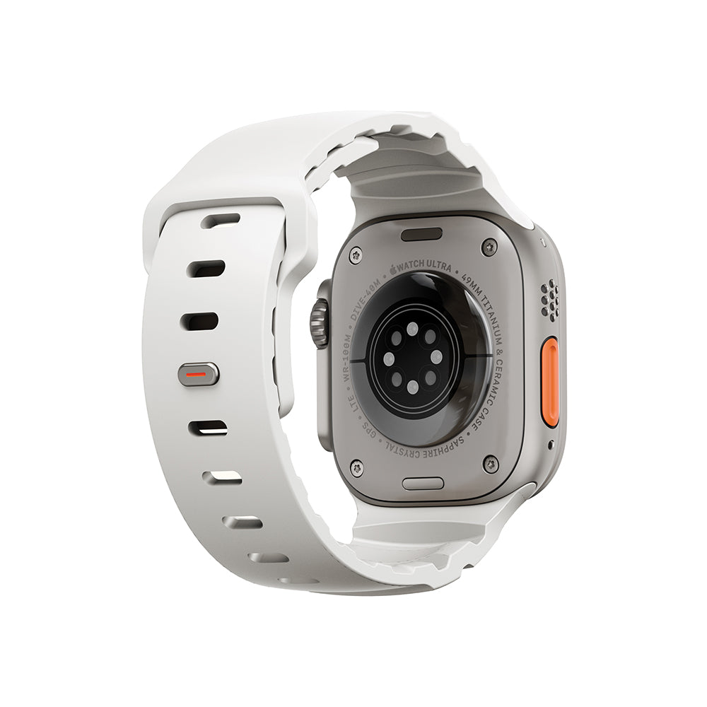 Alton Apple Watch 防水矽膠雙色錶帶