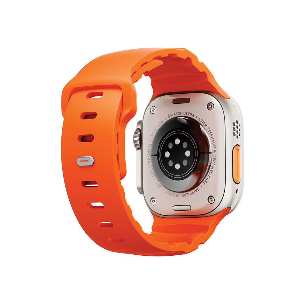 Alton Apple Watch 防水矽膠雙色錶帶