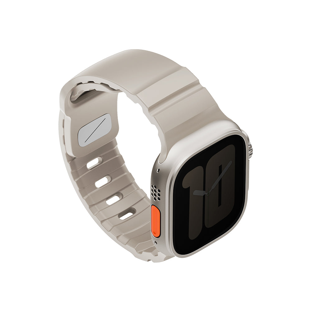 Alton Apple Watch 防水矽膠雙色錶帶