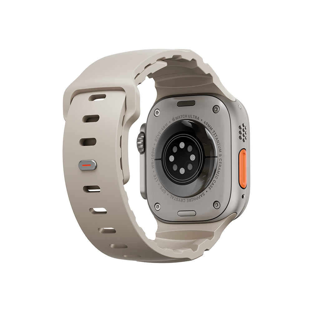 Alton Apple Watch 防水矽膠雙色錶帶