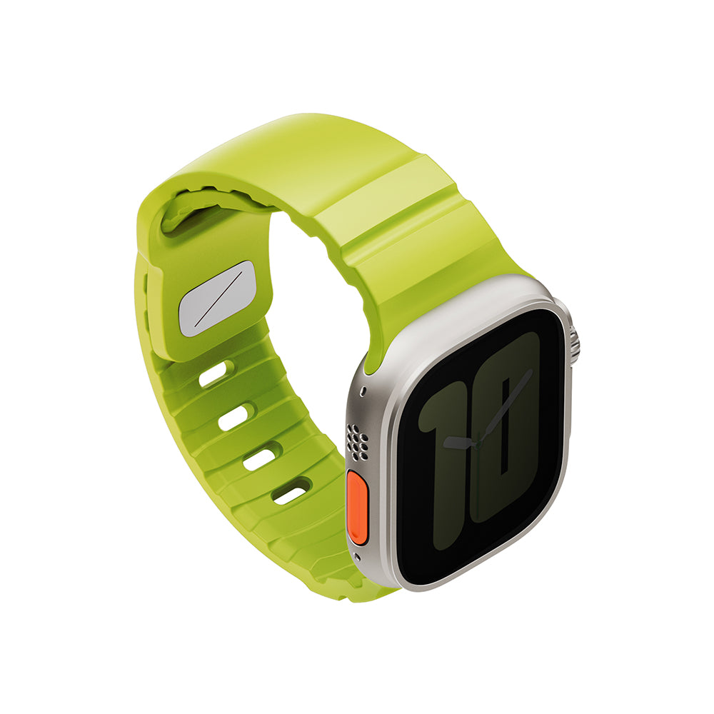 Alton Apple Watch 防水矽膠雙色錶帶