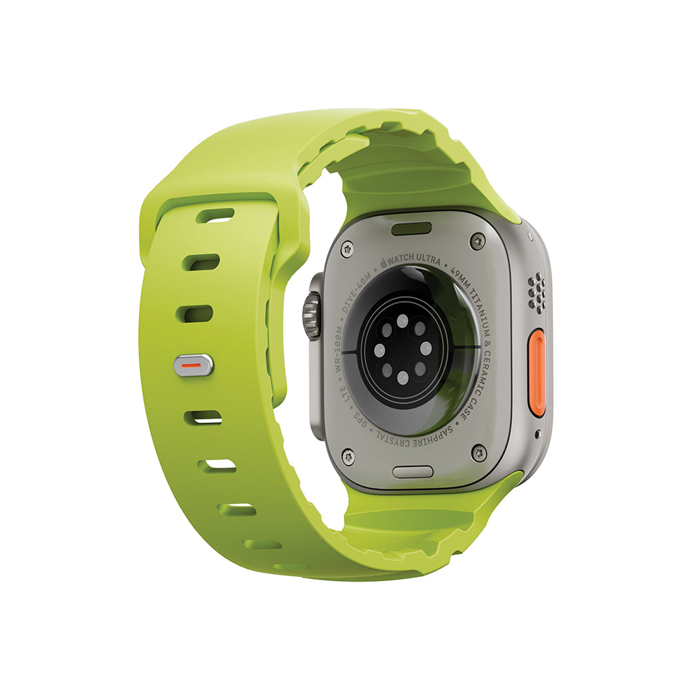 Alton Apple Watch 防水矽膠雙色錶帶