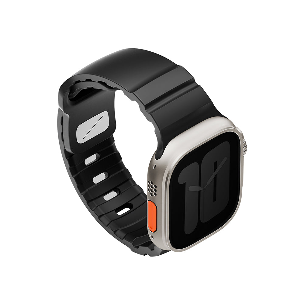 Alton Apple Watch 防水矽膠雙色錶帶