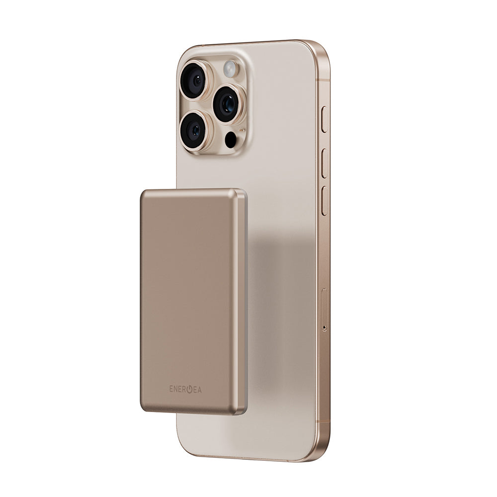 AluPac Mini 5000mAh 磁吸輕薄行動電源｜WH 標示