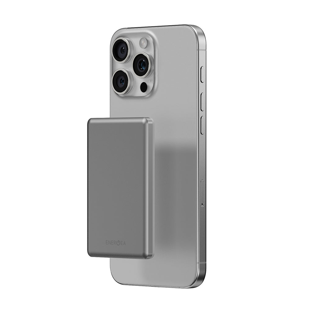 AluPac Mini 5000mAh 磁吸輕薄行動電源｜WH 標示