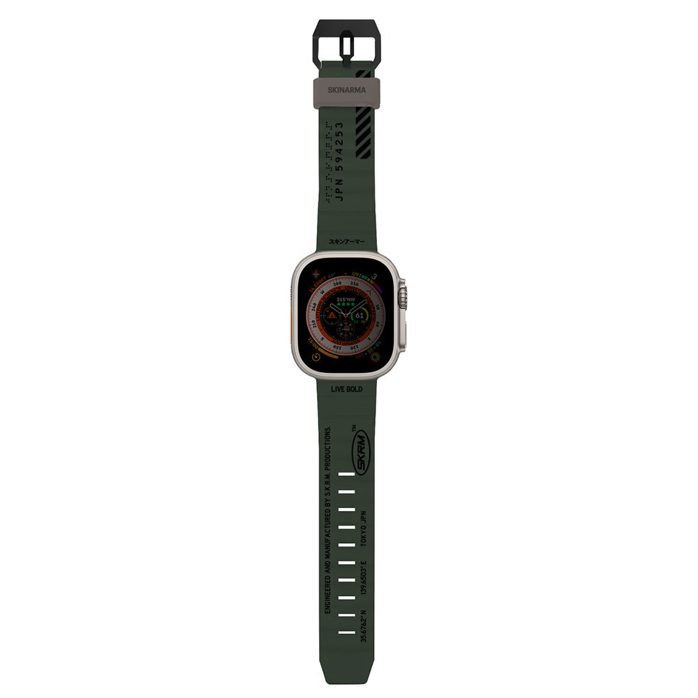 盒損福利品 - Shokku Apple Watch 街頭款矽膠錶帶