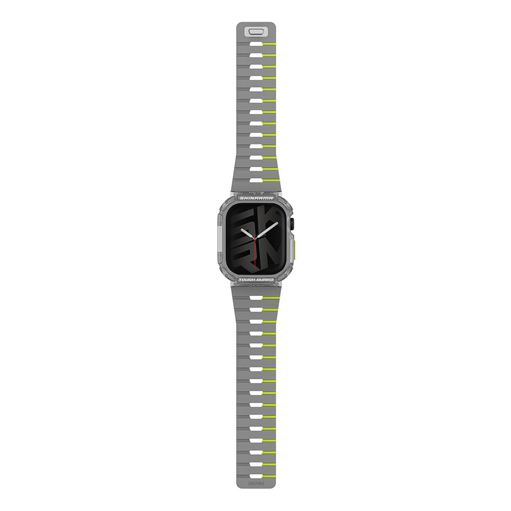 Gemini Apple Watch 雙色矽膠磁吸錶帶 夜光組