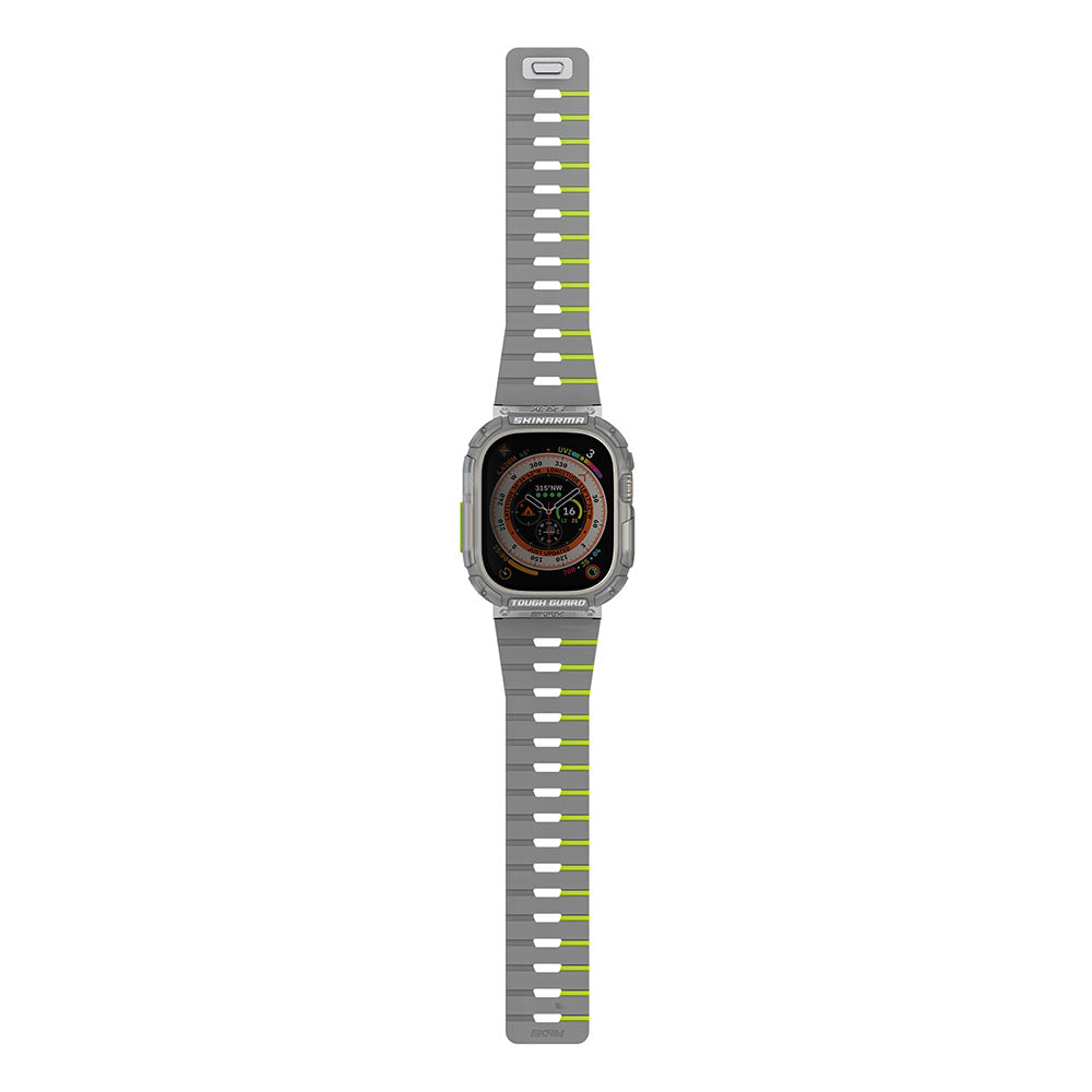Gemini Apple Watch 雙色矽膠磁吸錶帶 夜光組