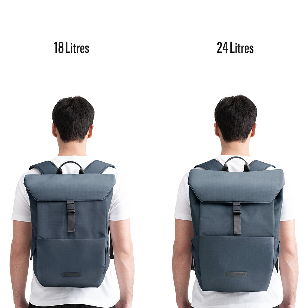 Arden rPET 防潑水通勤筆電雙肩後背包（15 吋 / 16 吋）18L / 24L