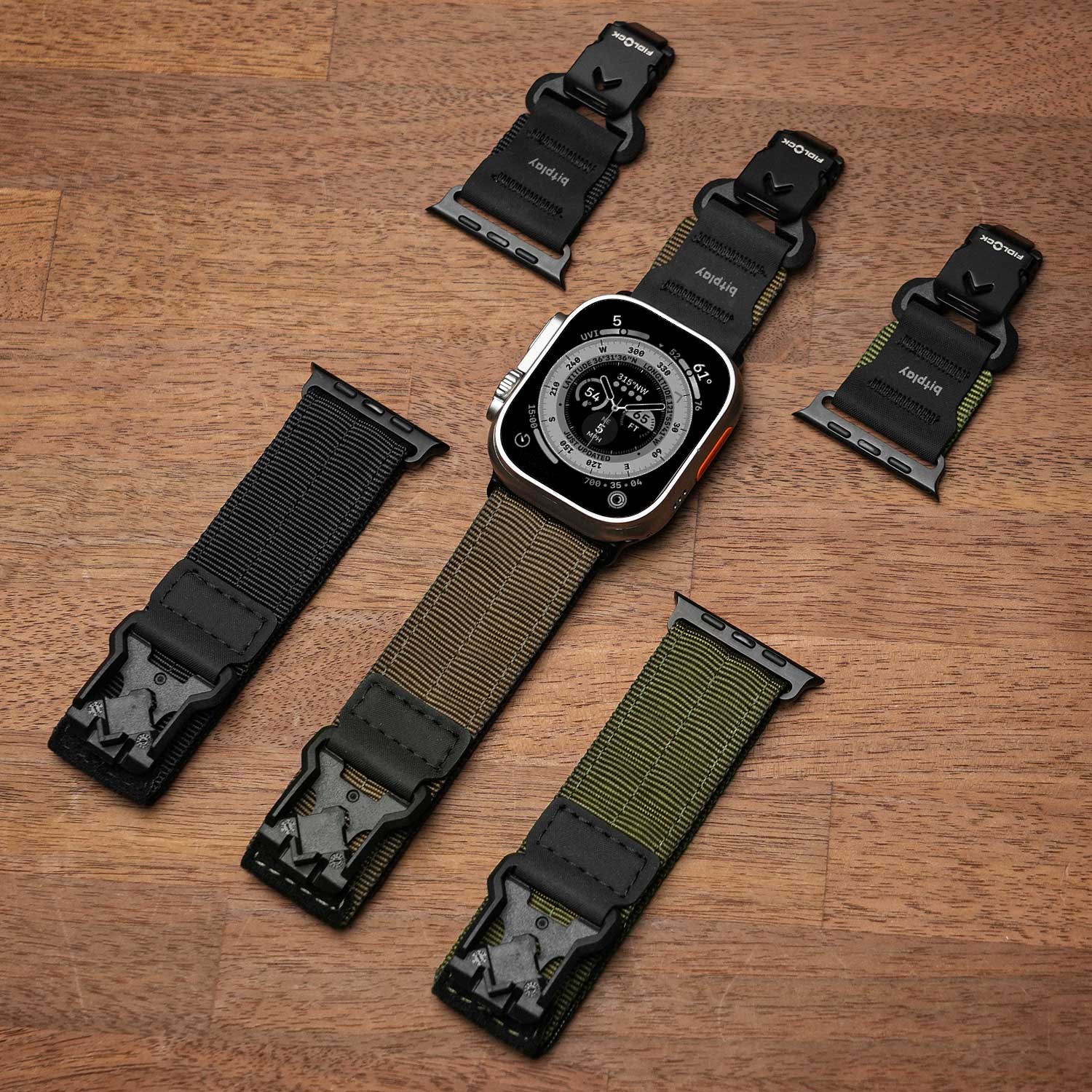 Fidlock® Apple Watch 瞬扣錶帶 44/45/49mm 共用款 沙色