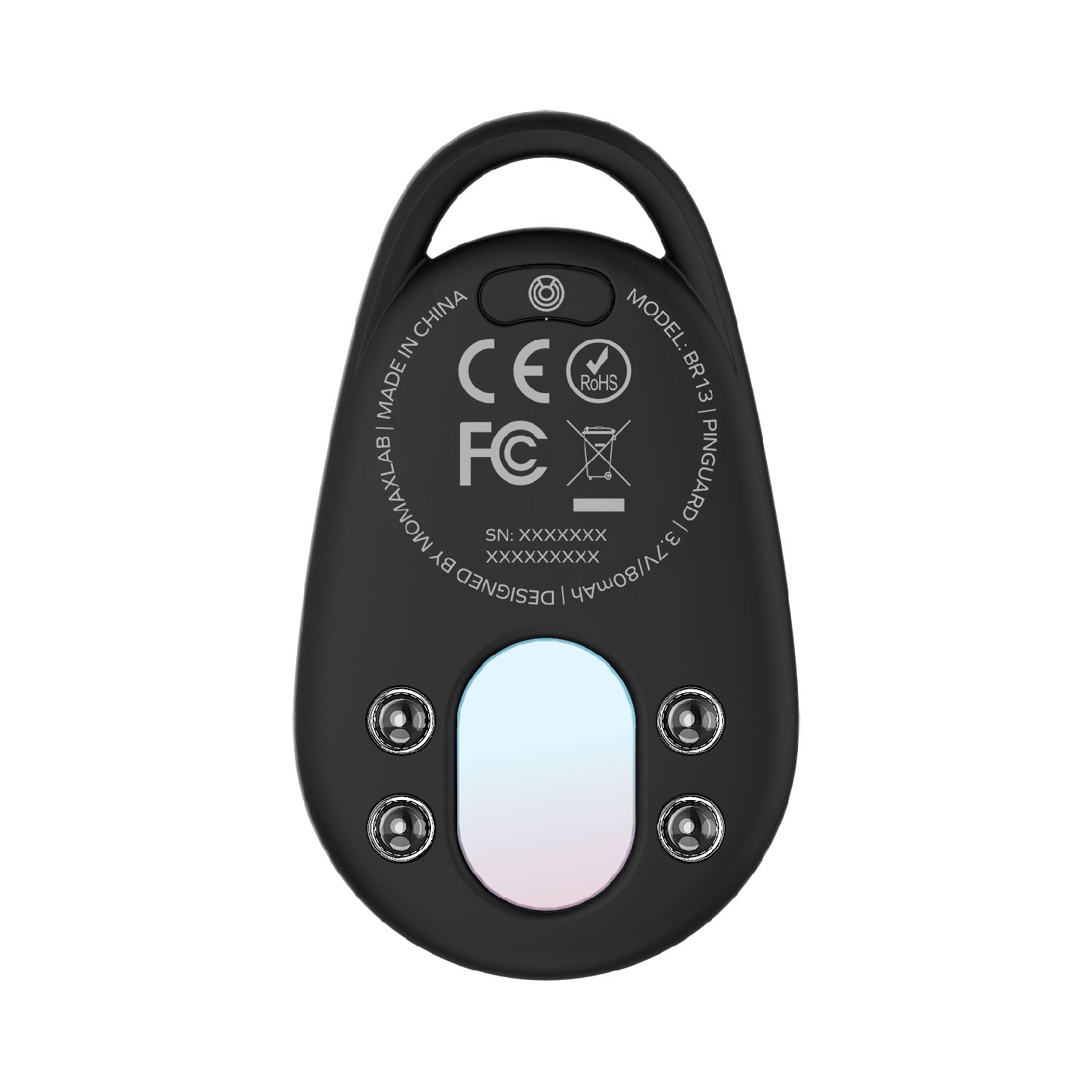 PinGuard 鏡頭掃瞄 Find My 全球定位器