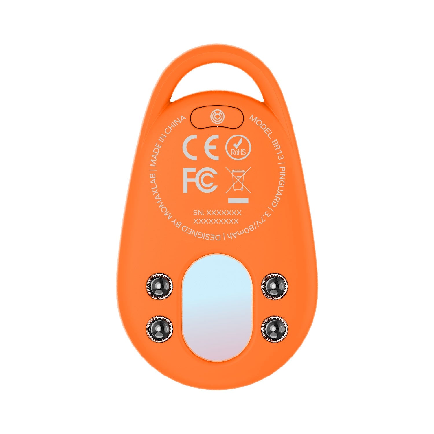 PinGuard 鏡頭掃瞄 Find My 全球定位器