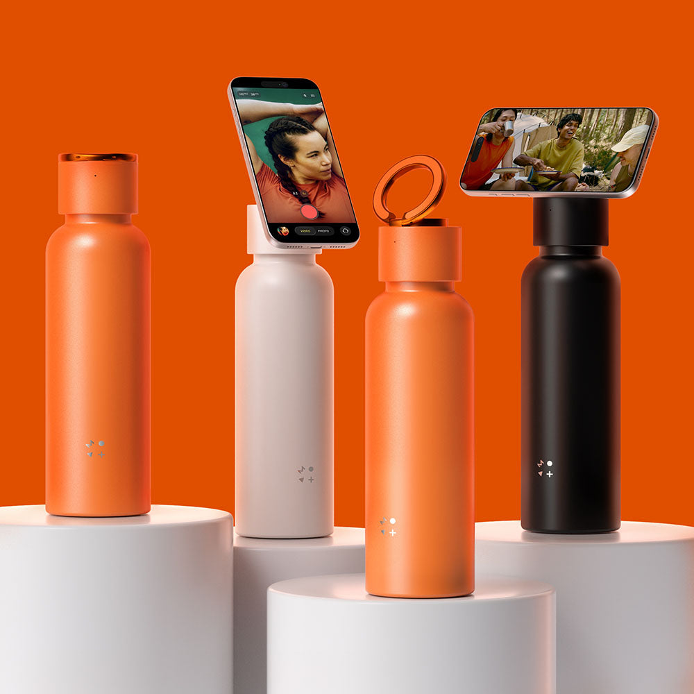 Momax 摩米士 1-Vibe Bottle 磁吸音樂水瓶 750ml ｜亞瑟3C生活
