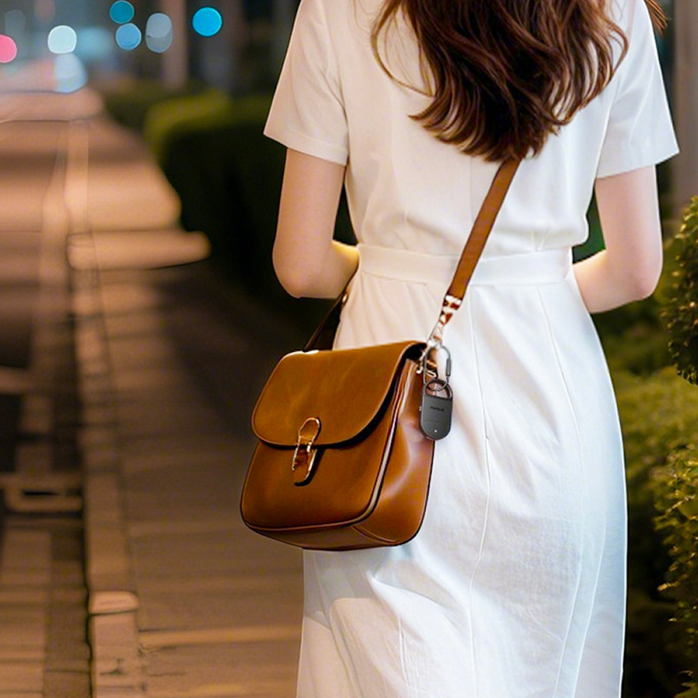 PinBuzz 可充電防盜個人警報器 Find My 全球防丟器