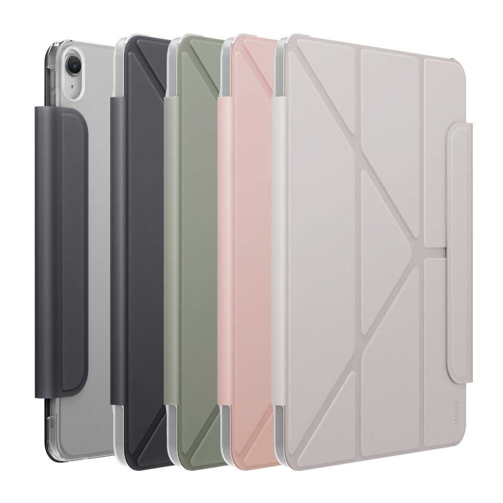 UNIQ 新加坡 Camden Lite 磁吸設計帶筆槽多功能極簡透明保護套 iPad Air 11吋 (M4/M3/M2共用) ｜亞瑟3C生活