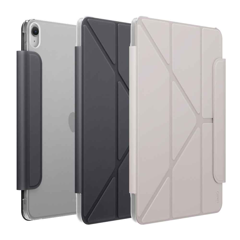 UNIQ 新加坡 Camden Lite 磁吸設計帶筆槽多功能極簡透明保護套 iPad Air 13吋 (M4/M3/M2共用) ｜亞瑟3C生活