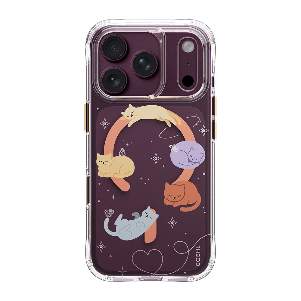 Coehl Elysia 彩虹貓咪磁吸防摔保護殼/手機殼 iPhone 18 系列 (附掛扣)