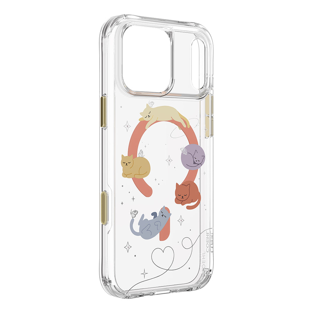 Coehl Elysia 彩虹貓咪磁吸防摔保護殼/手機殼 iPhone 18 系列 (附掛扣)