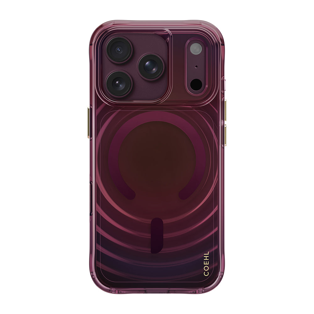 Coehl Vela 水波紋磁吸保護殼/手機殼 iPhone 18 系列 (附掛扣)