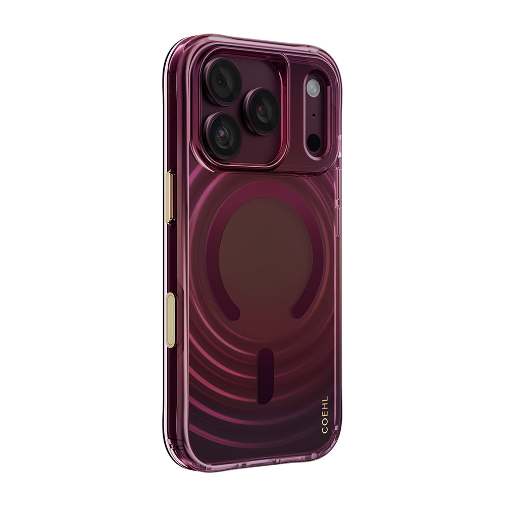 Coehl Vela 水波紋磁吸保護殼/手機殼 iPhone 18 系列 (附掛扣)