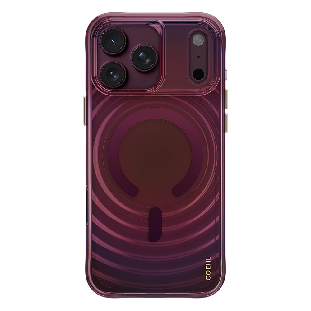 Coehl Vela 水波紋磁吸保護殼/手機殼 iPhone 18 系列 (附掛扣)