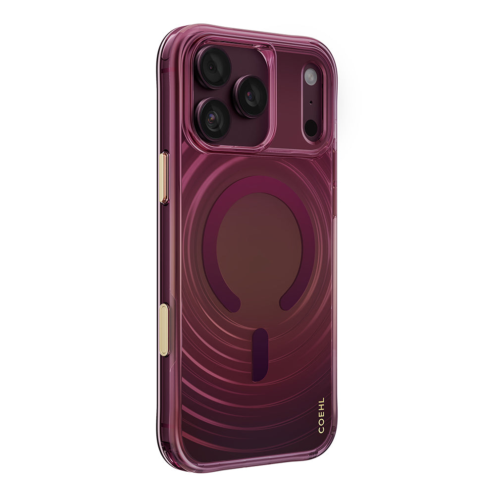 Coehl Vela 水波紋磁吸保護殼/手機殼 iPhone 18 系列 (附掛扣)