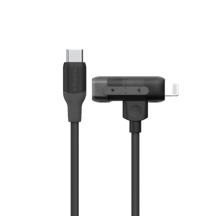 1-Link Flow Duo 60W PD 2合1 USB-C MFI認證充電線 1.5m