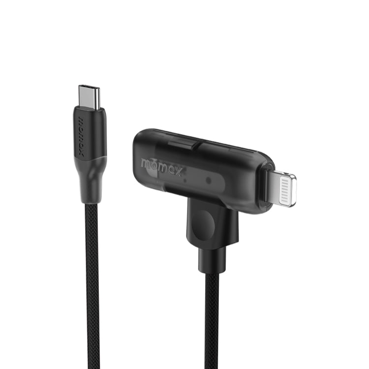 1-Link Flow Duo 60W PD 2合1 USB-C MFI認證充電線 1.5m