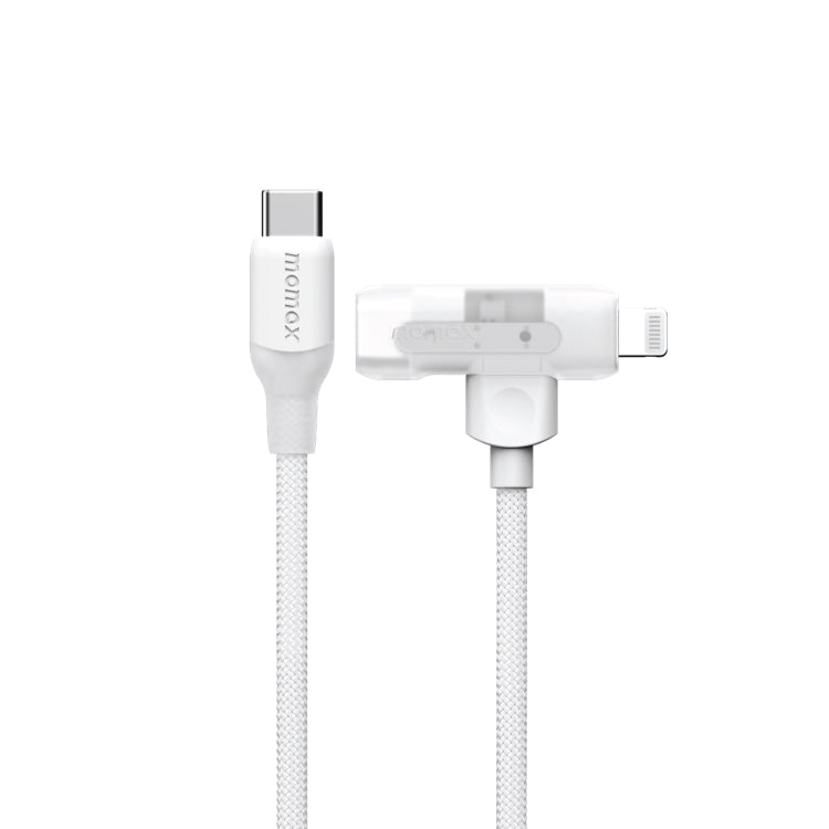 1-Link Flow Duo 60W PD 2合1 USB-C MFI認證充電線 1.5m